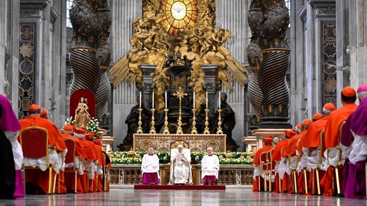 27일 바티칸 성 베드로 대성당에서 열린 추기경 서임식 (바티칸뉴스)